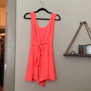 Altar'd State Other - Bright Pink romper Altar'd State Other - Bright Pink romper